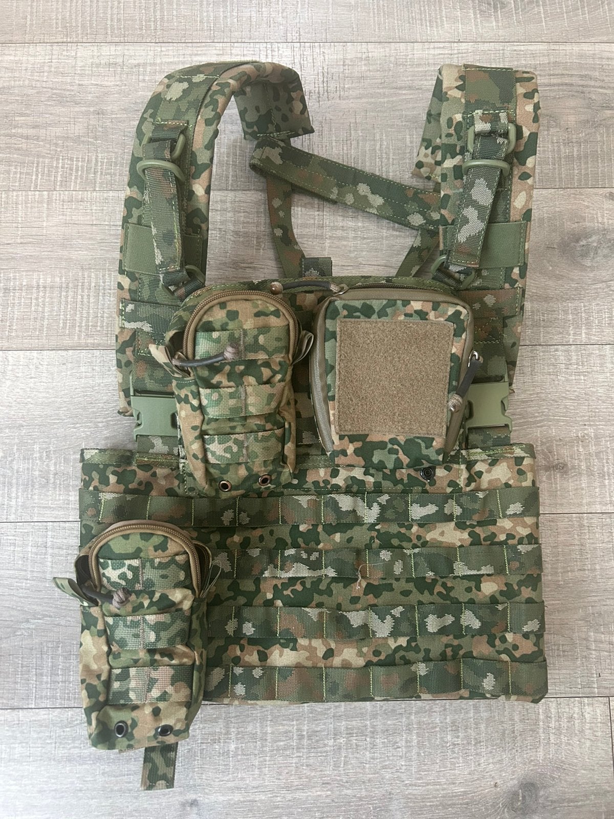 Chest Rig NFP incl pouches, Ophalen of Verzenden, Landmacht, Nederland, Kleding of Schoenen
