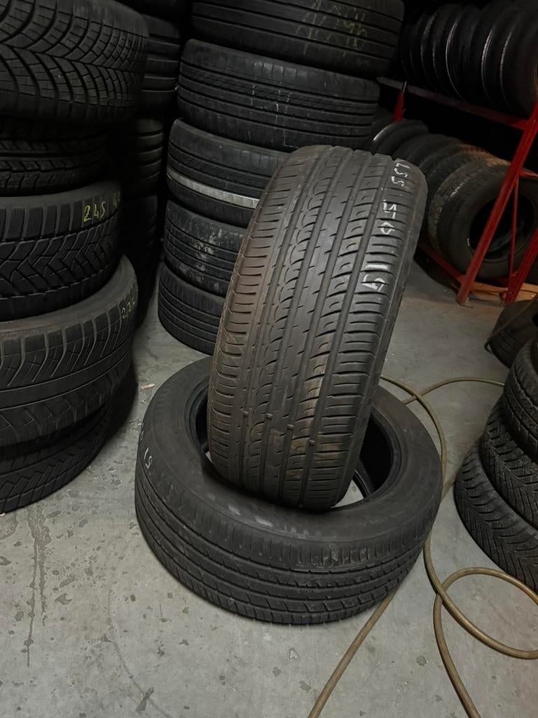 255-50-19 2555019 BANDEN 6mm profiel (inclusief monteren), Gebruikt, 255 mm, Band(en), Zomerbanden