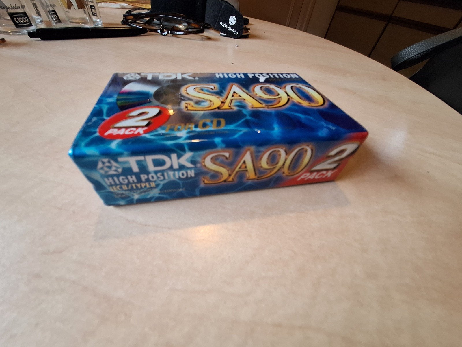 2 TDK cassettebandjes in verpakking, 2 t/m 25 bandjes, Overige genres, Ophalen of Verzenden, Nieuw in verpakking
