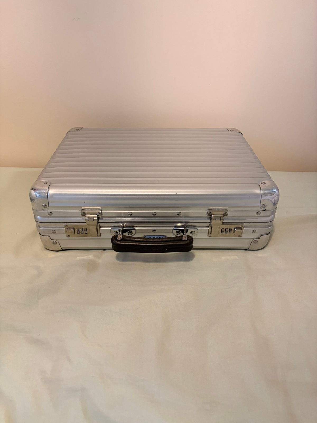 originele RIMOWA aluminium attachékoffer pre-LVMH tijdperk., Ophalen of Verzenden, Zo goed als nieuw