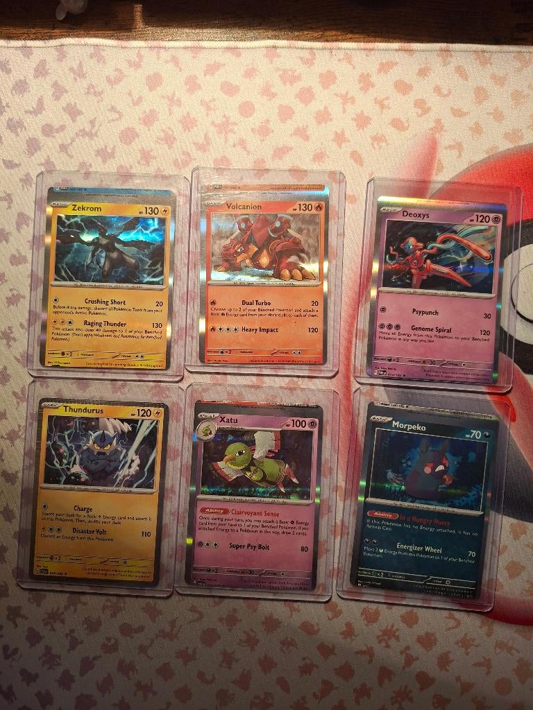 Pokemon kaarten misprint error 6 stuks, Ophalen of Verzenden, Zo goed als nieuw