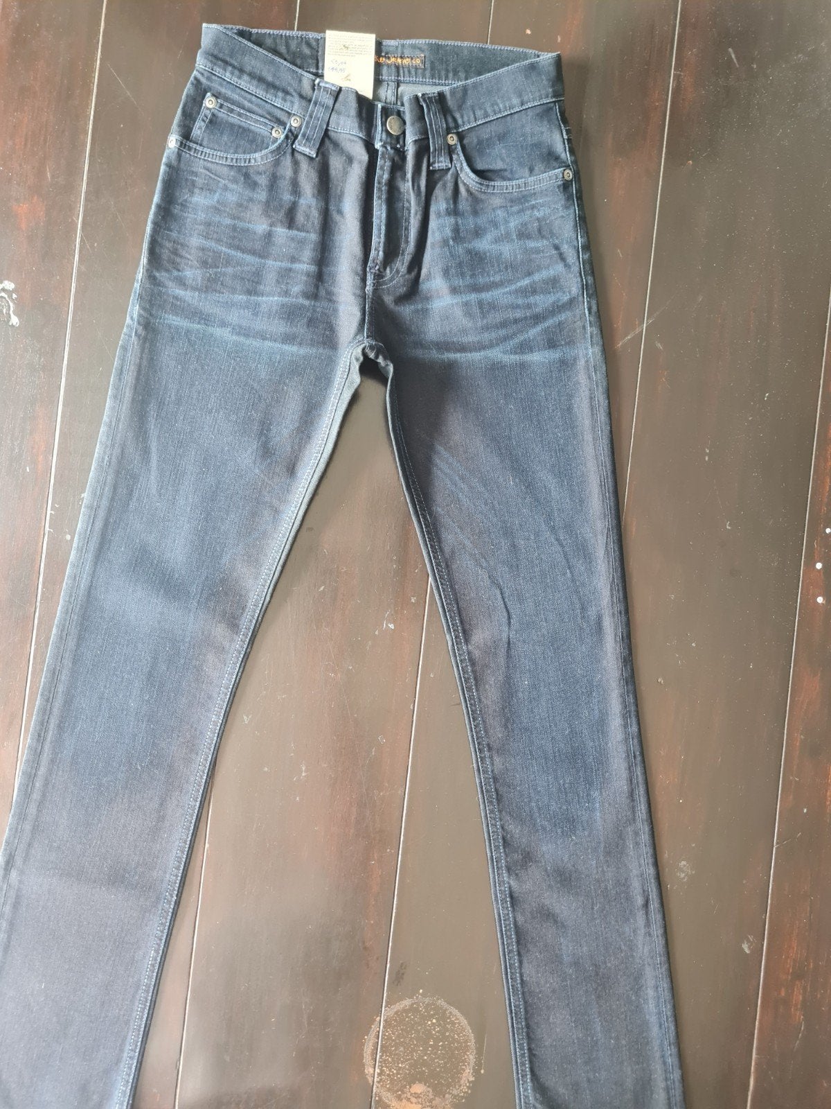 NIEUWE CLASSIC NUDIE TUBE TOM STRETCH JEANS SIZE 28/32!!!, Nudie Jeans, Blauw, Nieuw, W32 (confectie 46) of kleiner