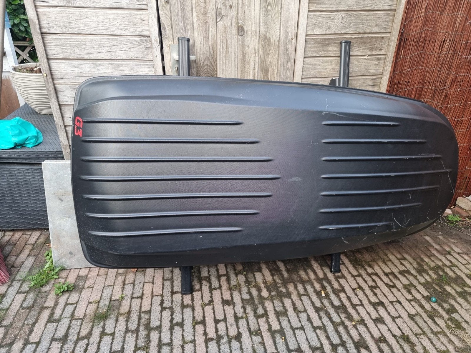 G3 reef 580 dakkoffers met G3 CLOP dakdragers, Auto diversen, Ophalen, Gebruikt