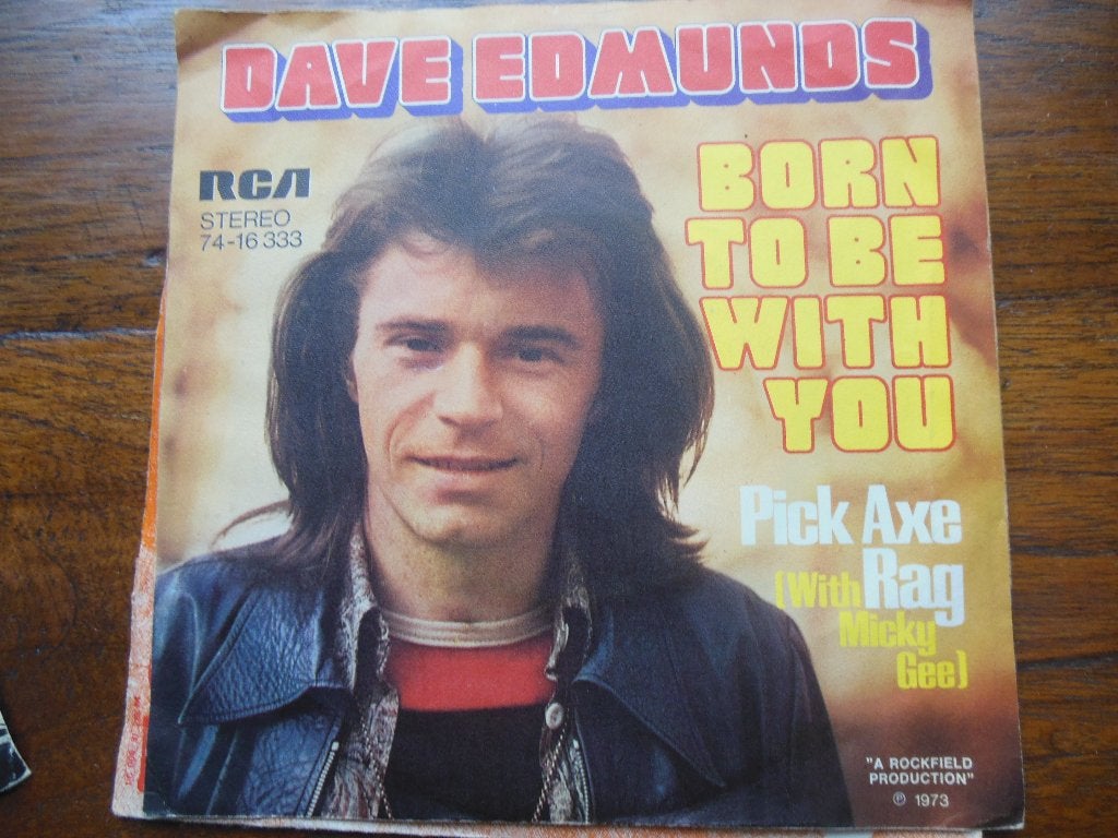 single dave edmunds born to be with you jukebox vinyl record, 7 inch, Ophalen of Verzenden, Zo goed als nieuw, Pop