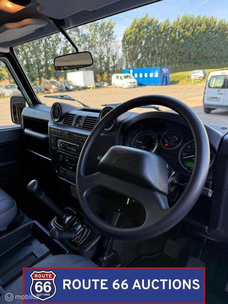 Land Rover Defender 110 HCPU | 2016 | Route 66 Auctions, Auto's, Gebruikt, Overige carrosserieën, Zwart, Handgeschakeld
