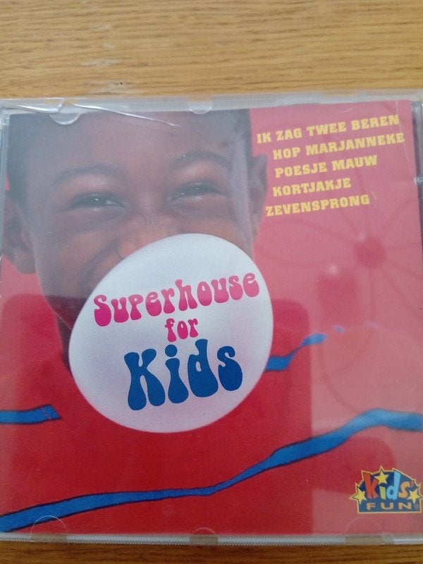 CD Superhouse voor kids, Cd's en Dvd's, Cd's | Kinderen en Jeugd, Ophalen of Verzenden, Gebruikt, Muziek, 6 tot 9 jaar