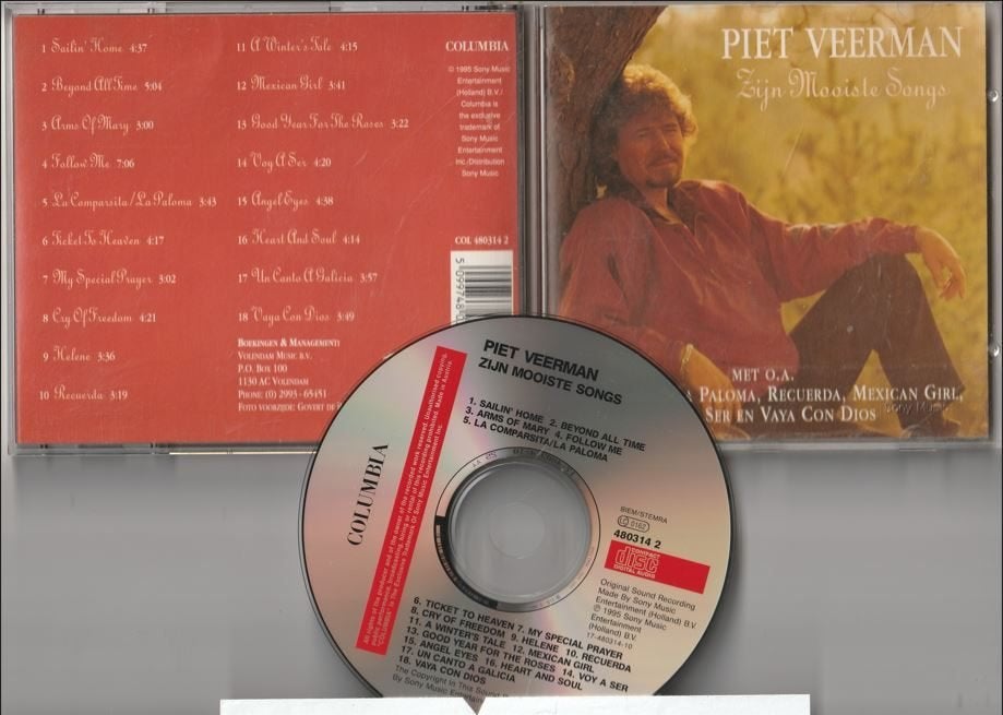 Piet Veerman - Zijn Mooiste Songs, Ophalen of Verzenden, Zo goed als nieuw, Verzamelalbum