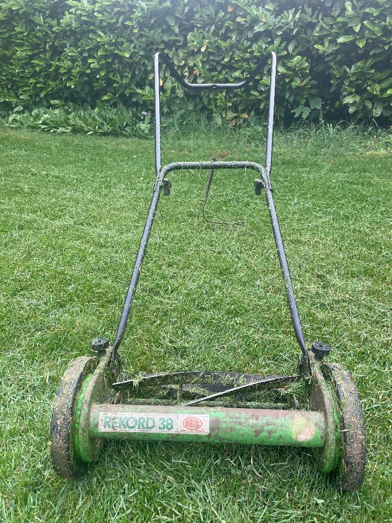 grasmaaier gratis ophalen, Tuin en Terras, Grasmaaiers, Ophalen, Gebruikt, 40 t/m 49 cm, Handgrasmaaier