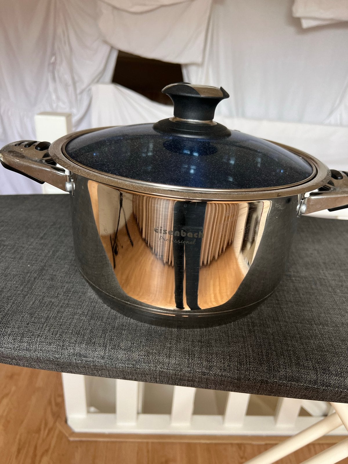 Eisenbach Professional Kookpan - RVS met Deksel, Ophalen, Nieuw, Rvs, Kookpan