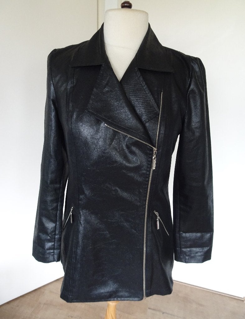 JAS VAN THOMSON MAAT S, Kleding | Dames, Jassen | Zomer, THOMSON, Zwart, Ophalen of Verzenden, Zo goed als nieuw