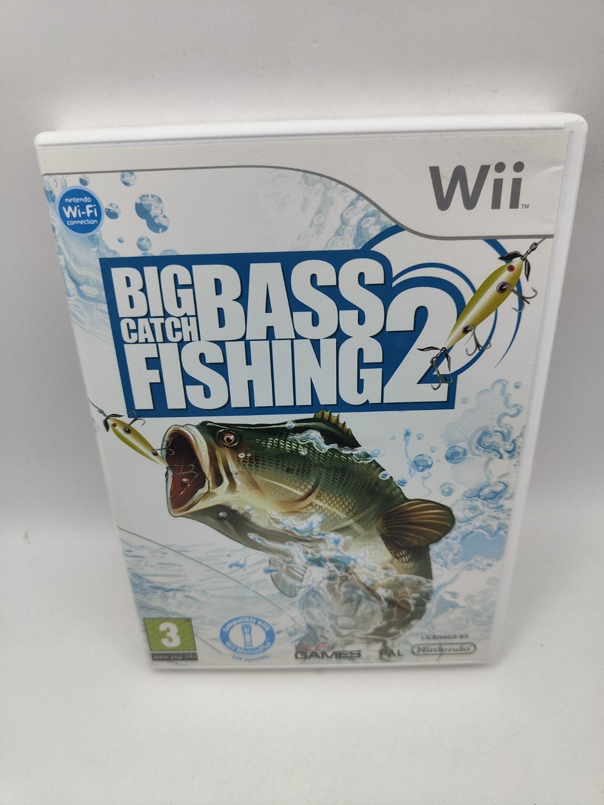 Big Catch Bass Fishing 2 Wii, Spelcomputers en Games, Nintendo, Online, Overige genres, 1 speler