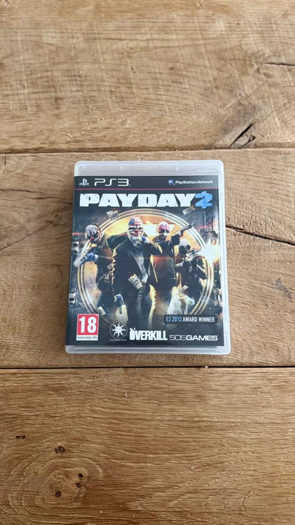 Payday 2 Ps3 IN GOEDE STAAT, Avontuur en Actie, Vanaf 18 jaar, 1 speler, Ophalen of Verzenden