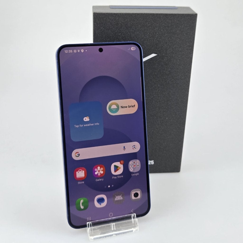 Samsung Galaxy S25 128GB Navy, Telecommunicatie, Mobiele telefoons | Samsung, Zo goed als nieuw