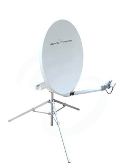 Travel vision R6 Schotelantenne, Audio, Tv en Foto, Schotelantennes, Ophalen, Zo goed als nieuw, Overige merken