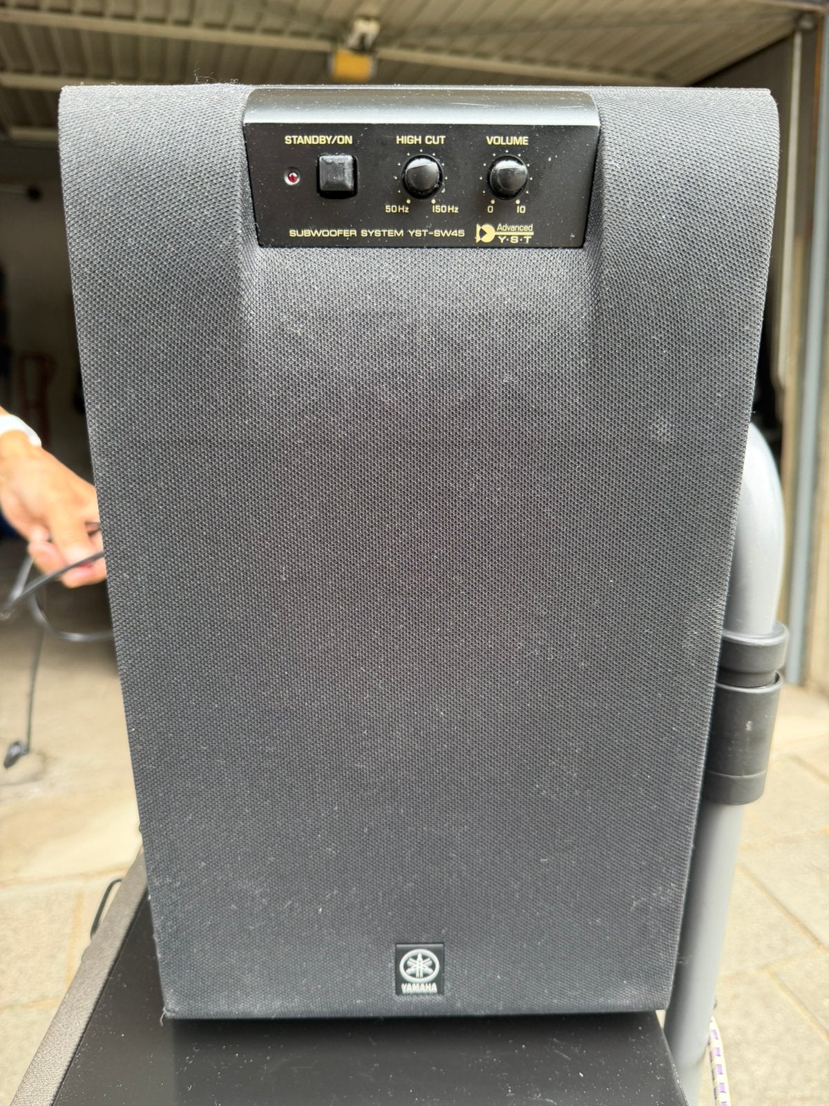 YAMAHA YST-45SW Subwoofer, Gebruikt, Subwoofer, Yamaha, Ophalen of Verzenden