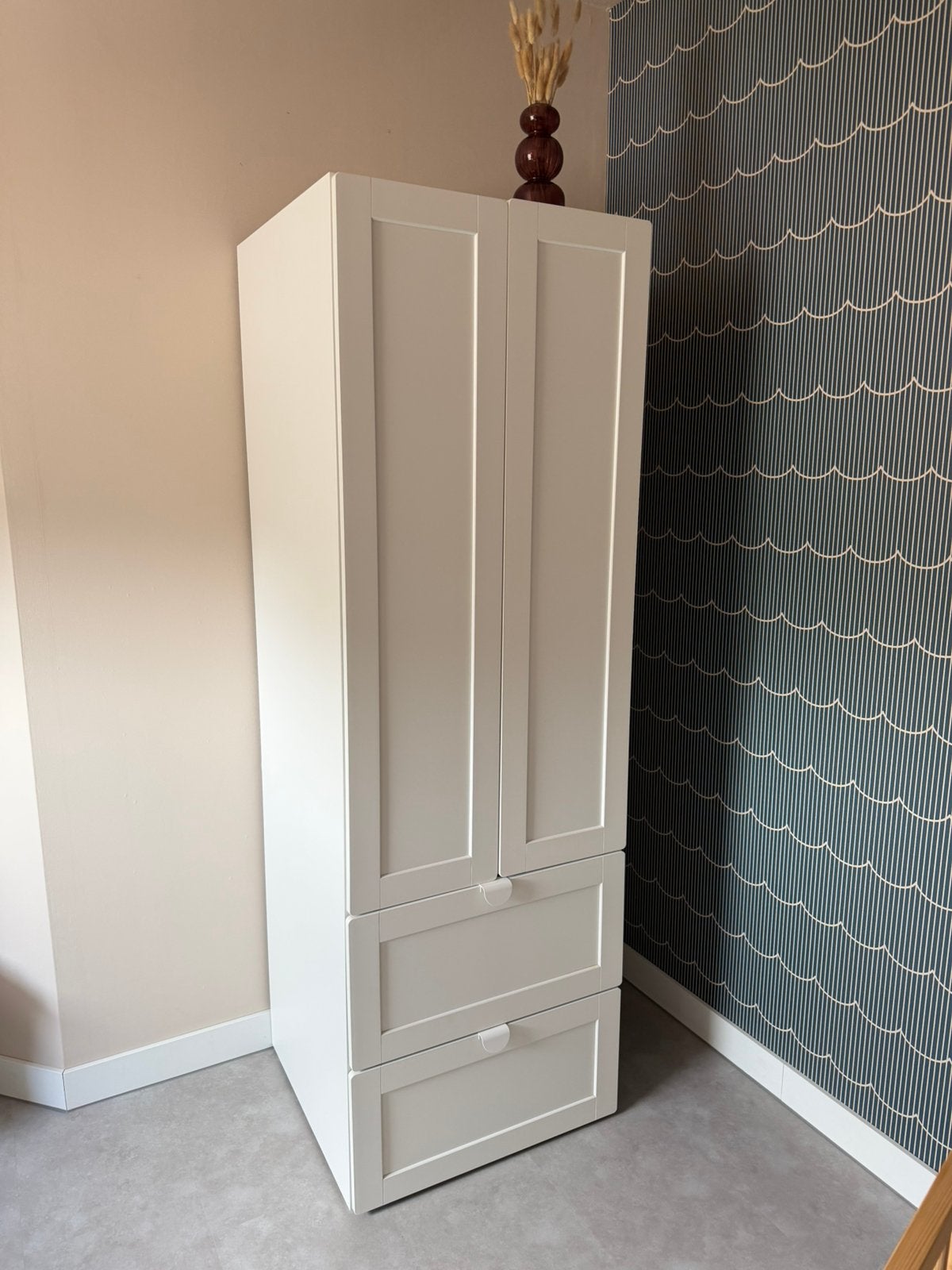 Ikea Småstad / platsa kledingkast, Ophalen, 200 cm of meer, 50 tot 100 cm, Zo goed als nieuw