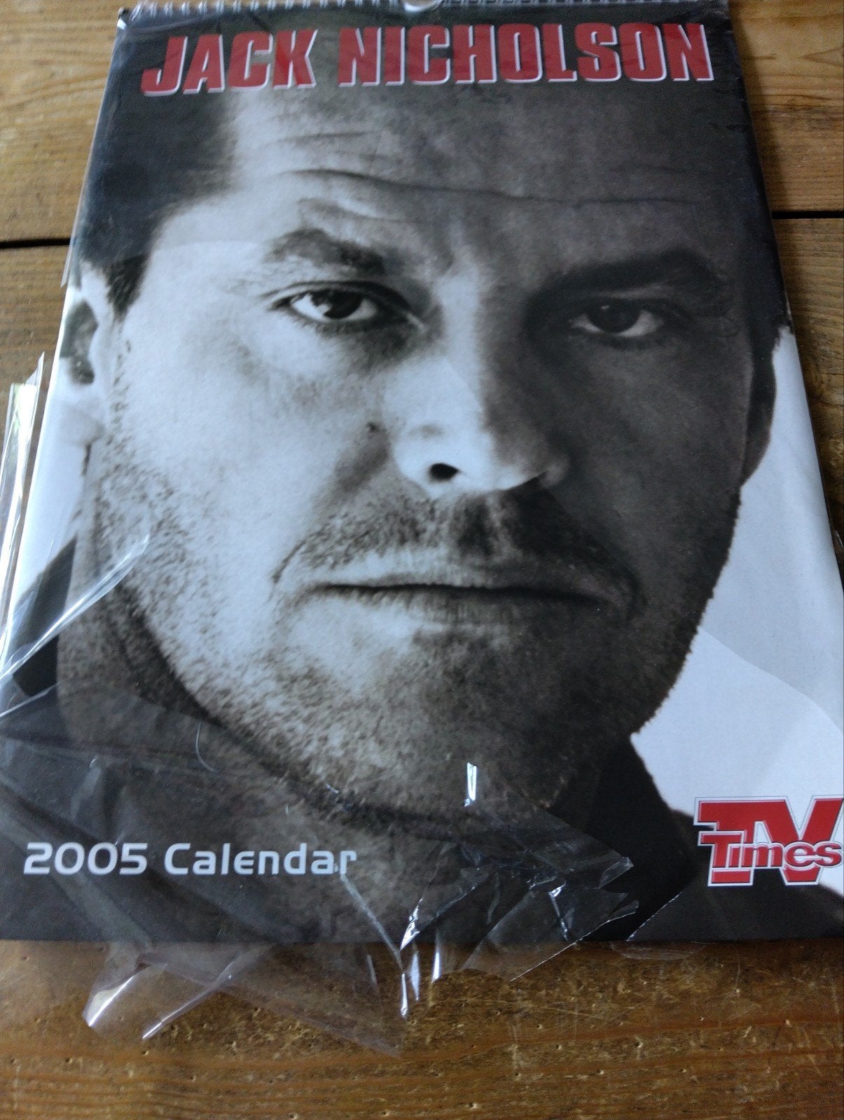Jack Nicholson kalender 2005. Nieuw in seal. Zeldzaam, Ophalen of Verzenden, Maandkalender, Nieuw
