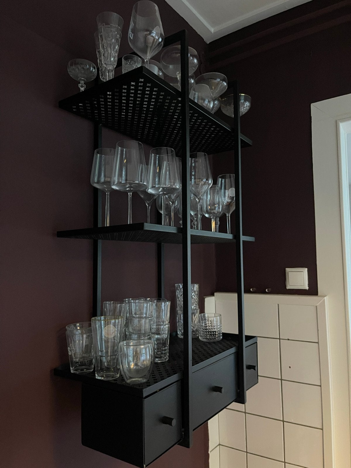Keuken kast, Ophalen, Met plank(en), Gebruikt, 100 tot 150 cm