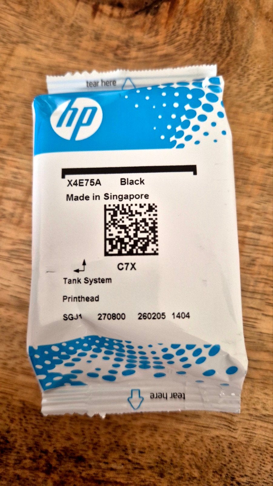 HP Printkop Zwart voor Smart Tank - X4E75A, Computers en Software, Printers, Ophalen of Verzenden, Nieuw