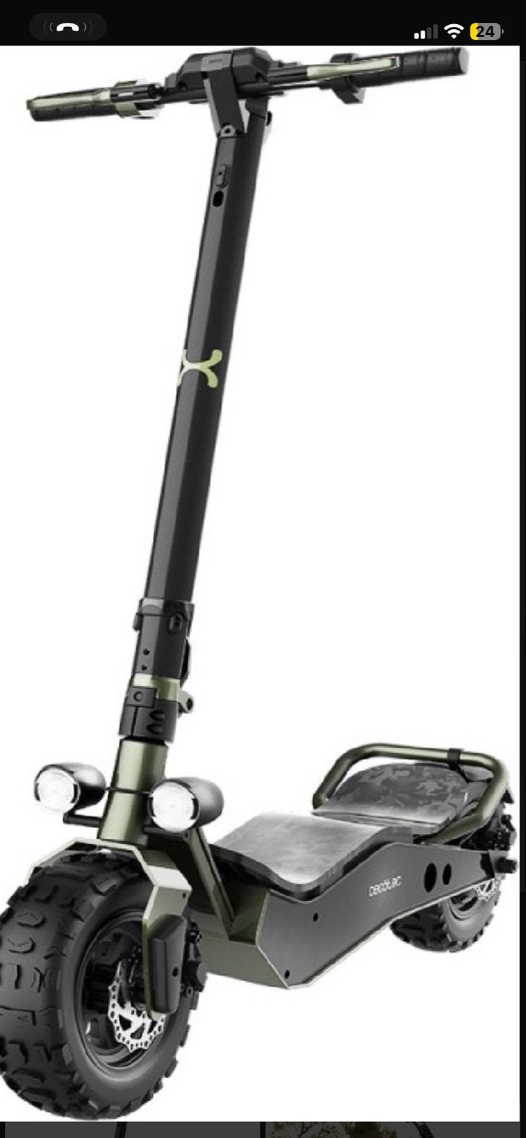 Bongo Step Offroad 1100W Motor - Krachtige E-step, Ophalen of Verzenden, Gebruikt, Elektrische step (E-scooter)