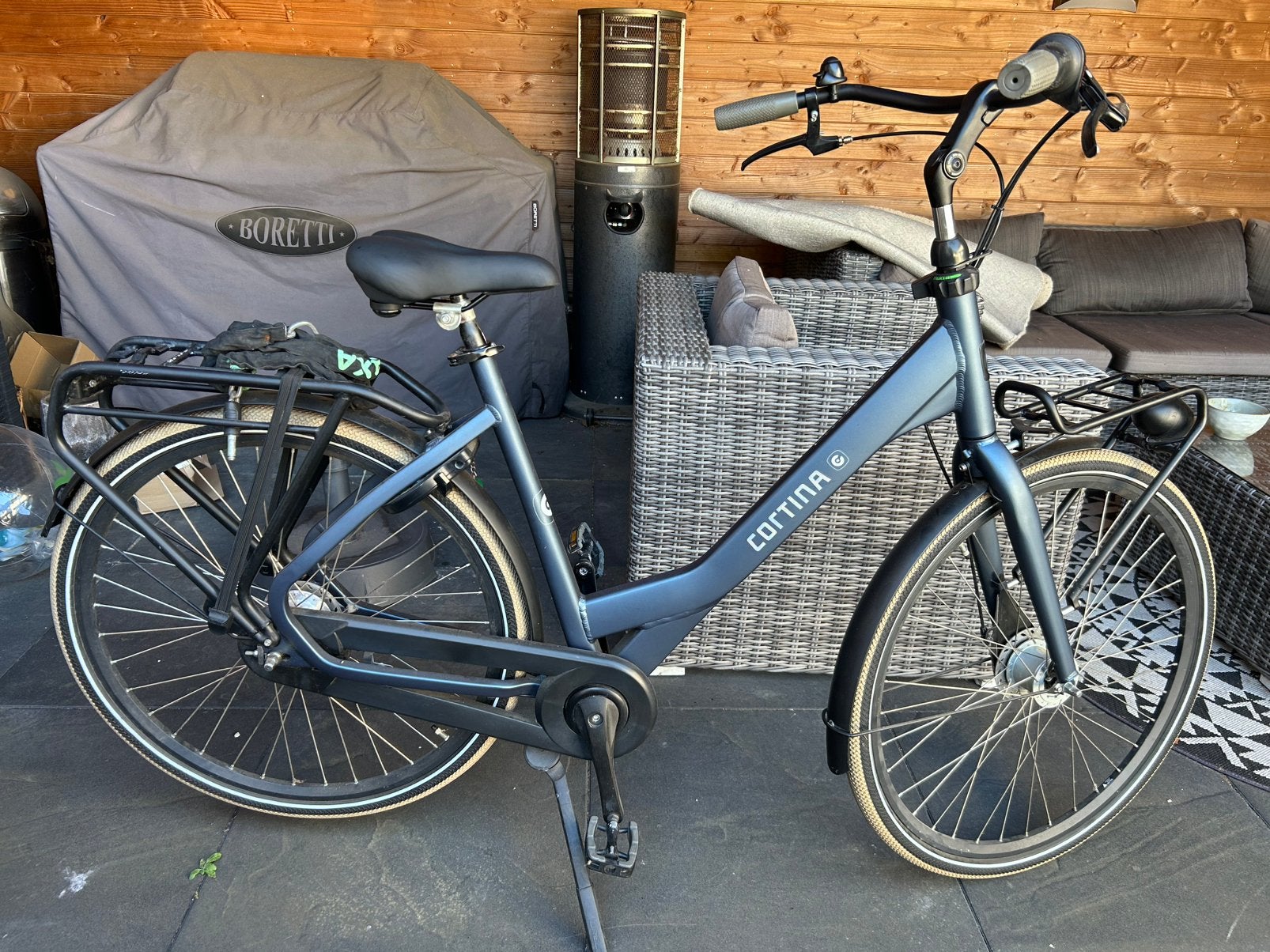 Cortina common family moederfiets, Versnellingen, 56 cm of meer, Zo goed als nieuw, Ophalen