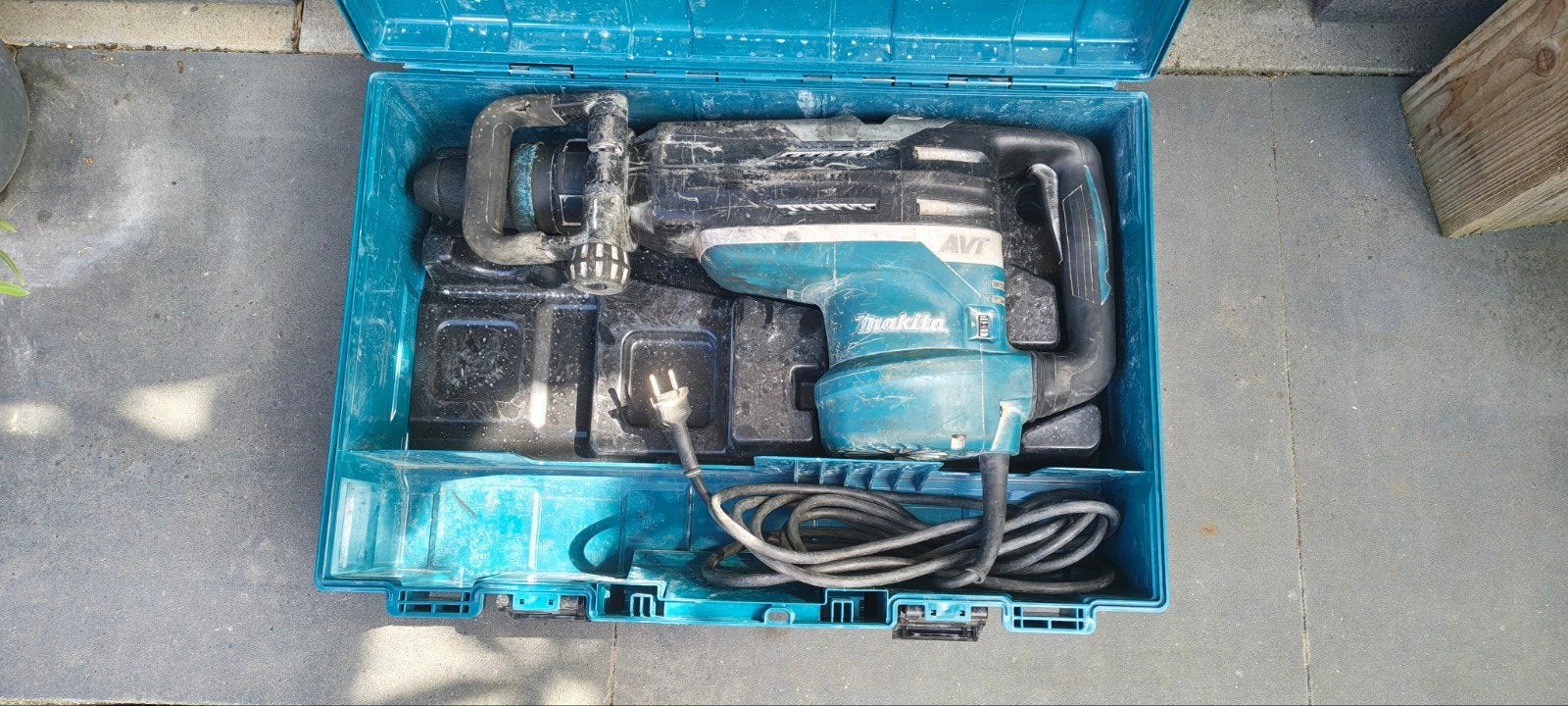 Makita Hr5212c kango, Doe-het-zelf en Verbouw, Boor- en/of Breekhamer, Ophalen of Verzenden, Klopboormechanisme, Gebruikt
