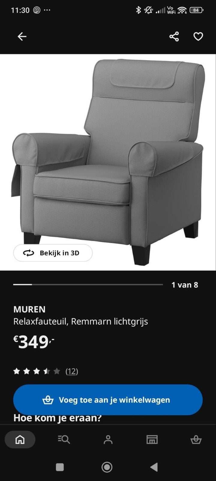 2 x Relax fauteuil MUREN, Ophalen of Verzenden, Gebruikt, 75 tot 100 cm, 50 tot 75 cm