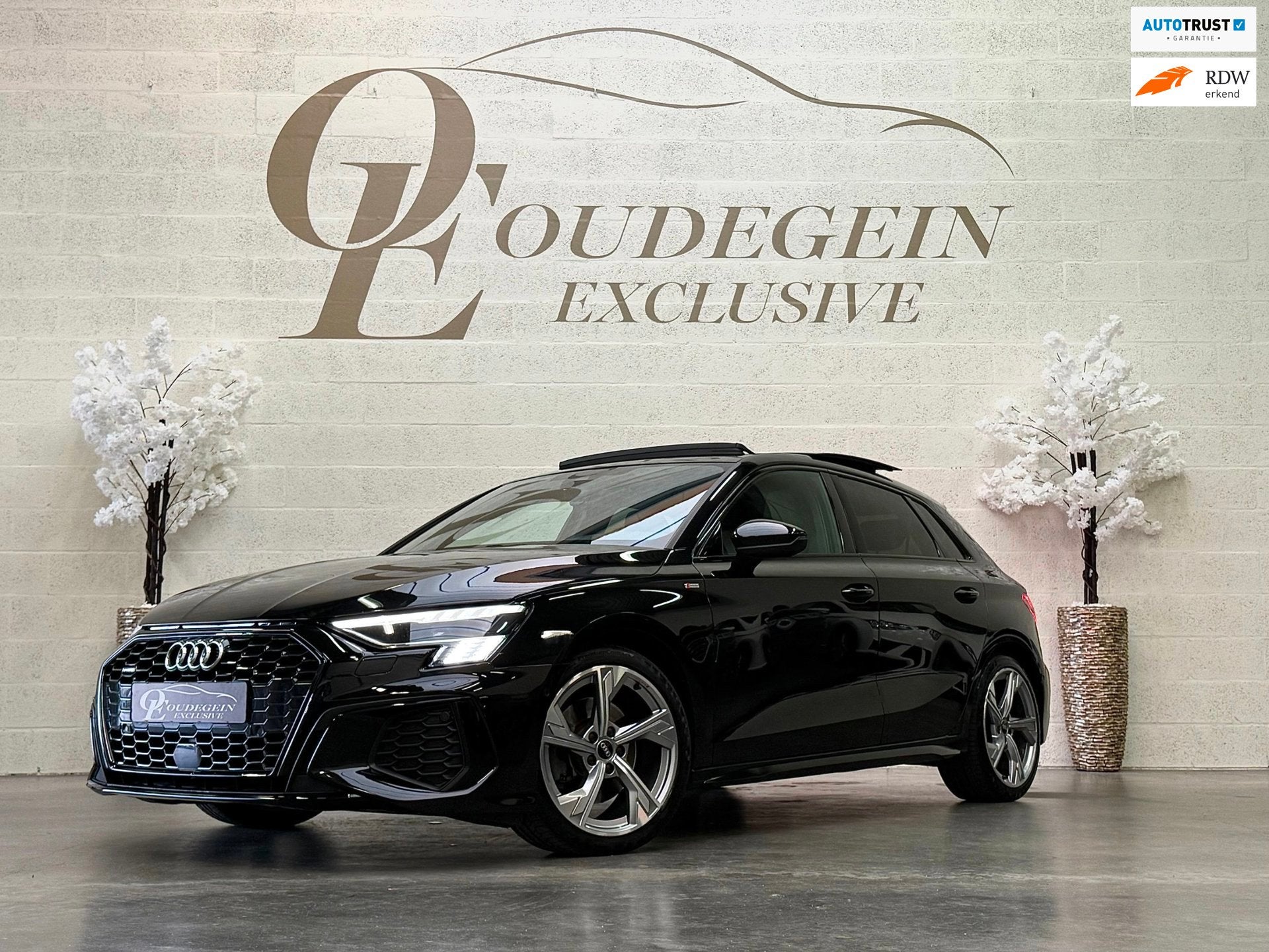 Audi A3 Sportback 40 TDI Quattro S edition / Memory / Pano /, Auto's, Automaat, Gebruikt, Zwart, 4 cilinders