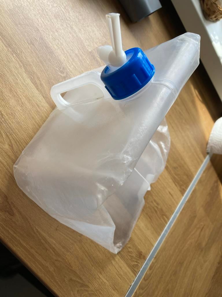 Waterzak voor op camping, Ophalen of Verzenden, Gebruikt