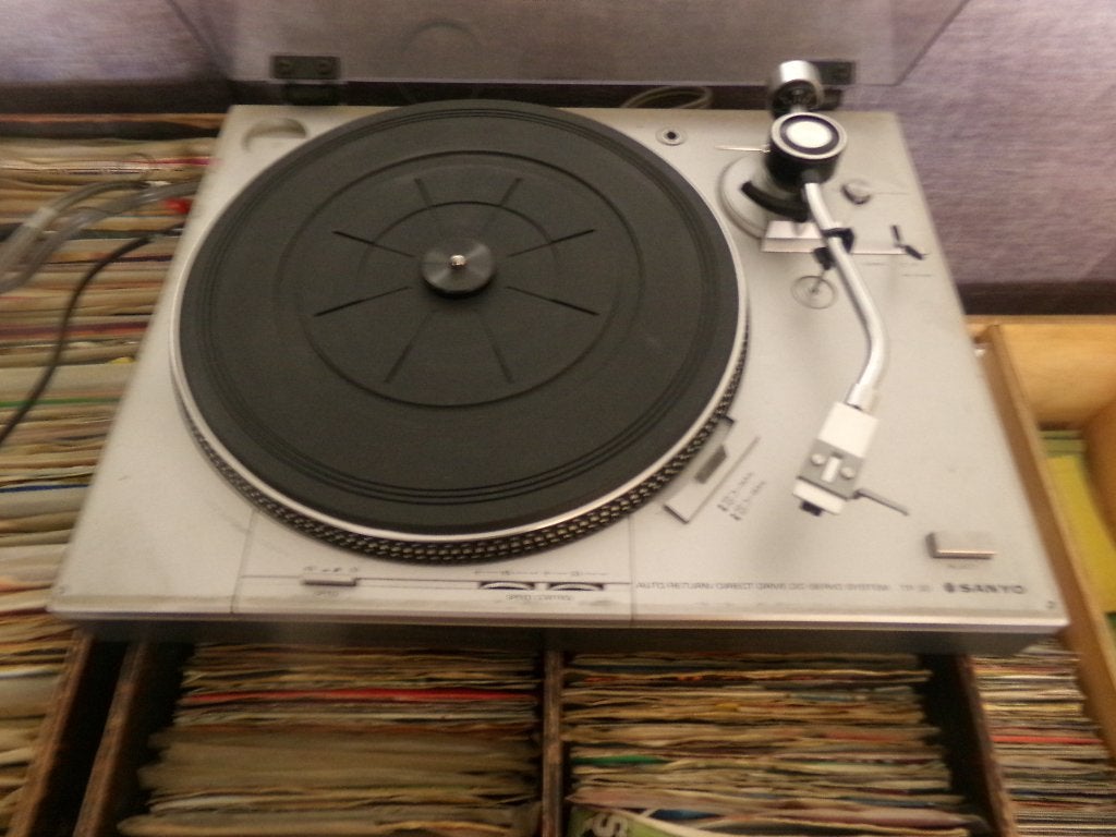 SANYO TP-30  Vintage Turntable Warranty Direct Drive Hi-Fi, Ophalen, Gebruikt, Platenspeler, Overige merken