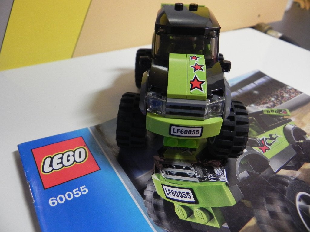 lego monsterauto no 60055- van alles wat, Lego, Ophalen of Verzenden, Zo goed als nieuw, Compleet