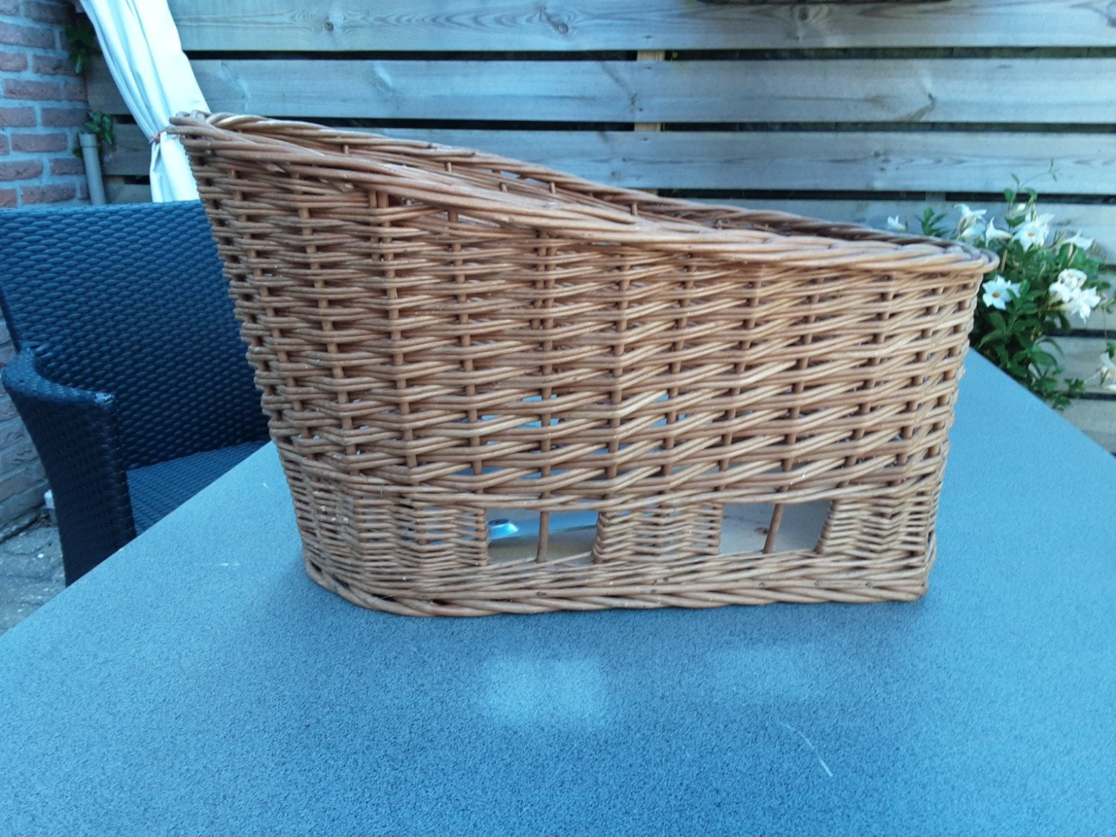 Hondenfietsmand, Ophalen, Gebruikt