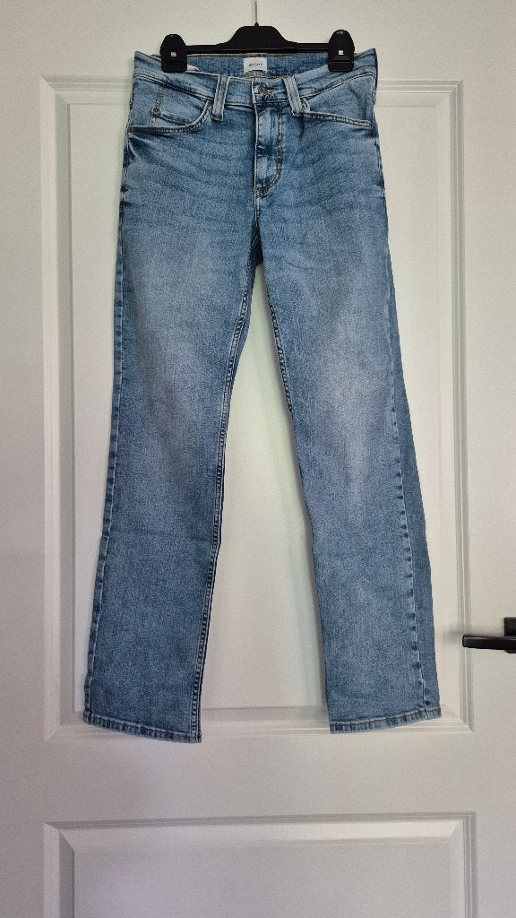 Spijkerbroek mustang, Blauw, W32 (confectie 46) of kleiner, Ophalen of Verzenden, Mustang