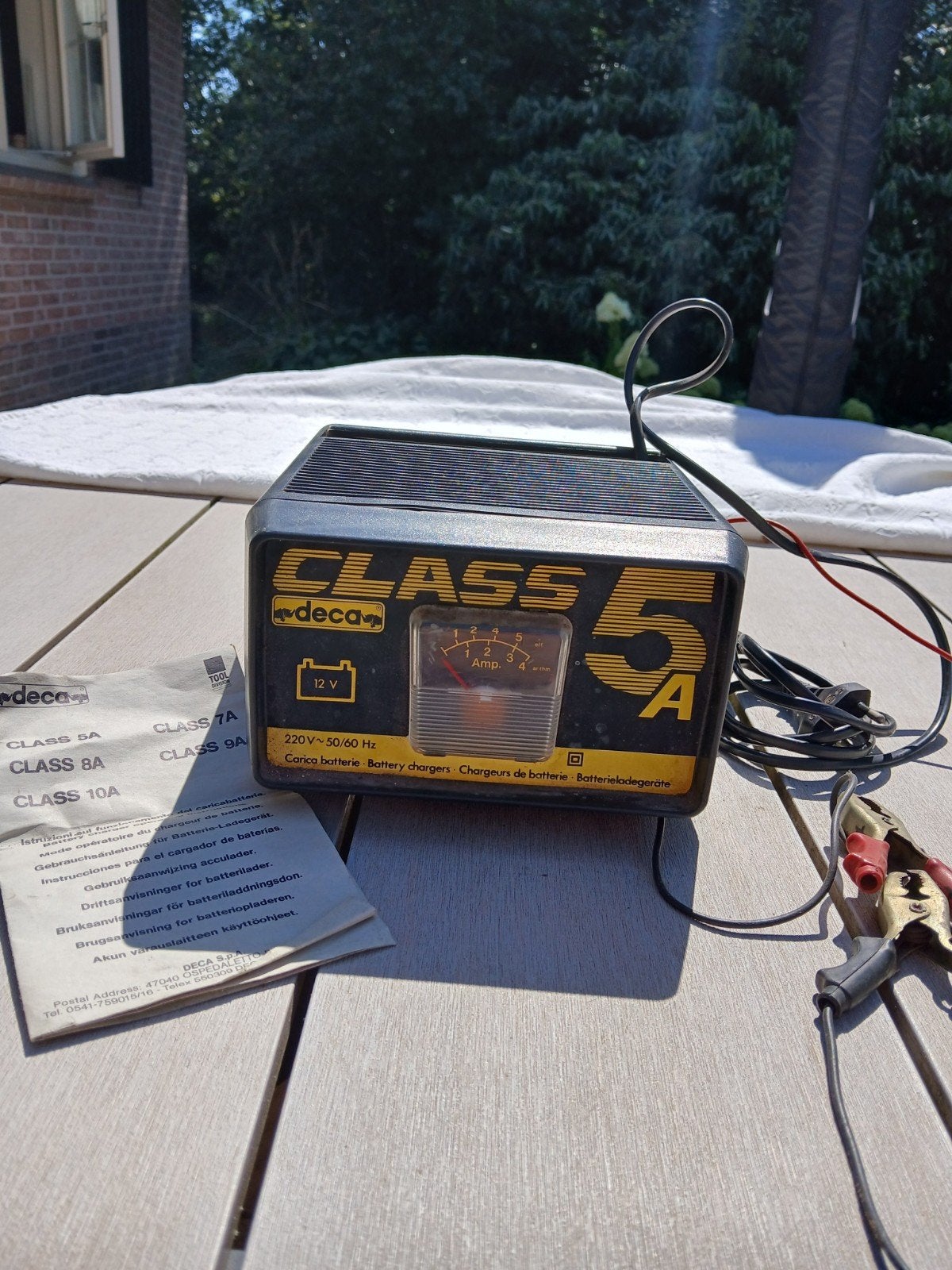Deca Class 5A Acculader - 12V, Ophalen, Gebruikt, Universele onderdelen