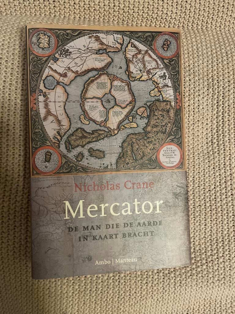 Mercator:De man die de aarde in kaart bracht - N. Crane, Ophalen of Verzenden, Zo goed als nieuw
