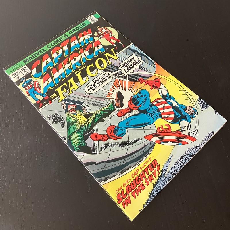 Captain America Vol.1 #192 (1975) VF/NM (9.0), Boeken, Strips | Comics, Eén comic, Amerika, Marvel Comics, Ophalen of Verzenden