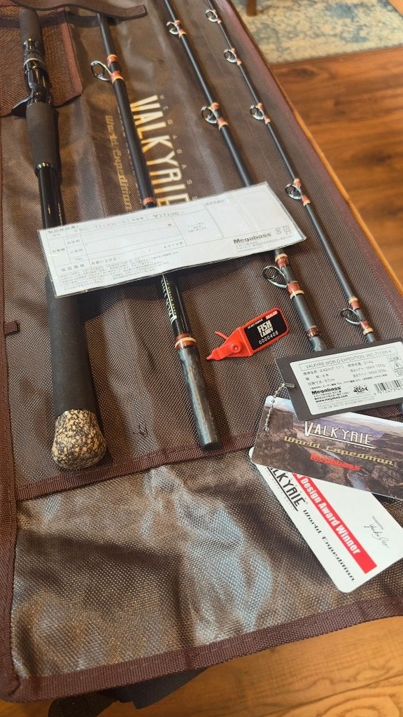 Megabass Valkyrie World Expedition - VKC-711XH-4, Watersport en Boten, Ophalen of Verzenden, Zo goed als nieuw, Werphengel