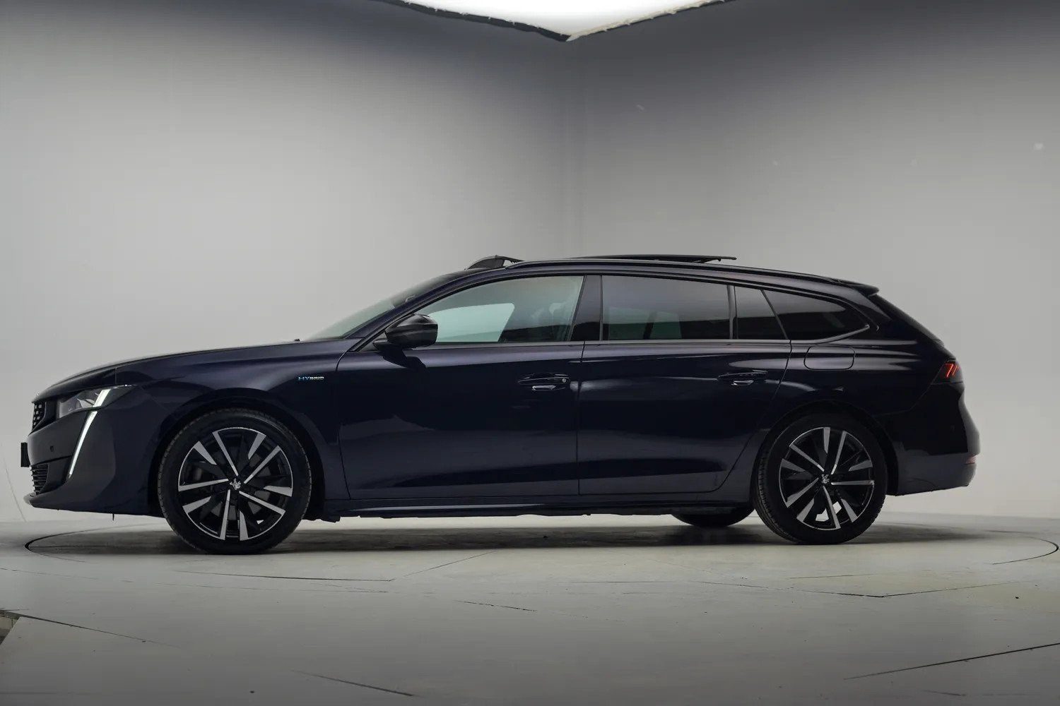 Peugeot 508 SW 1.6 HYbrid GT Line Aut [ Panorama Trekhaak St, Auto's, Automaat, Gebruikt, 4 cilinders, Blauw