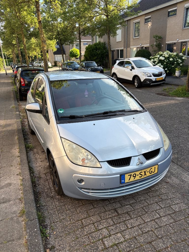 Mitsubishi Colt 1.3 Mivec CZ3 2006 Blauw, Voorwielaandrijving, Stof, Colt, Origineel Nederlands