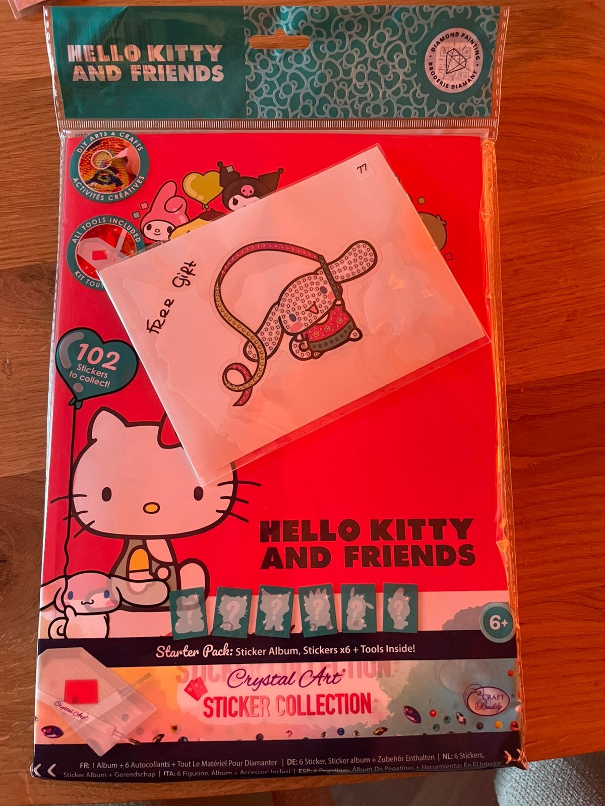 crystal art hello kitty, Ophalen of Verzenden, Nieuw, Meerdere stickers