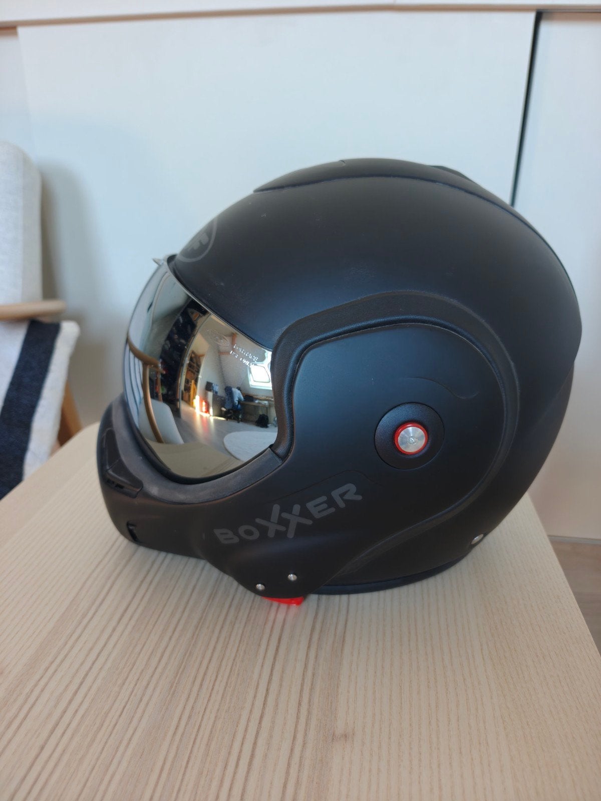 Roof Boxxer Systeemhelm - Maat SM (57) - Zwart Vizier, Overige merken, M, Systeemhelm, Heren