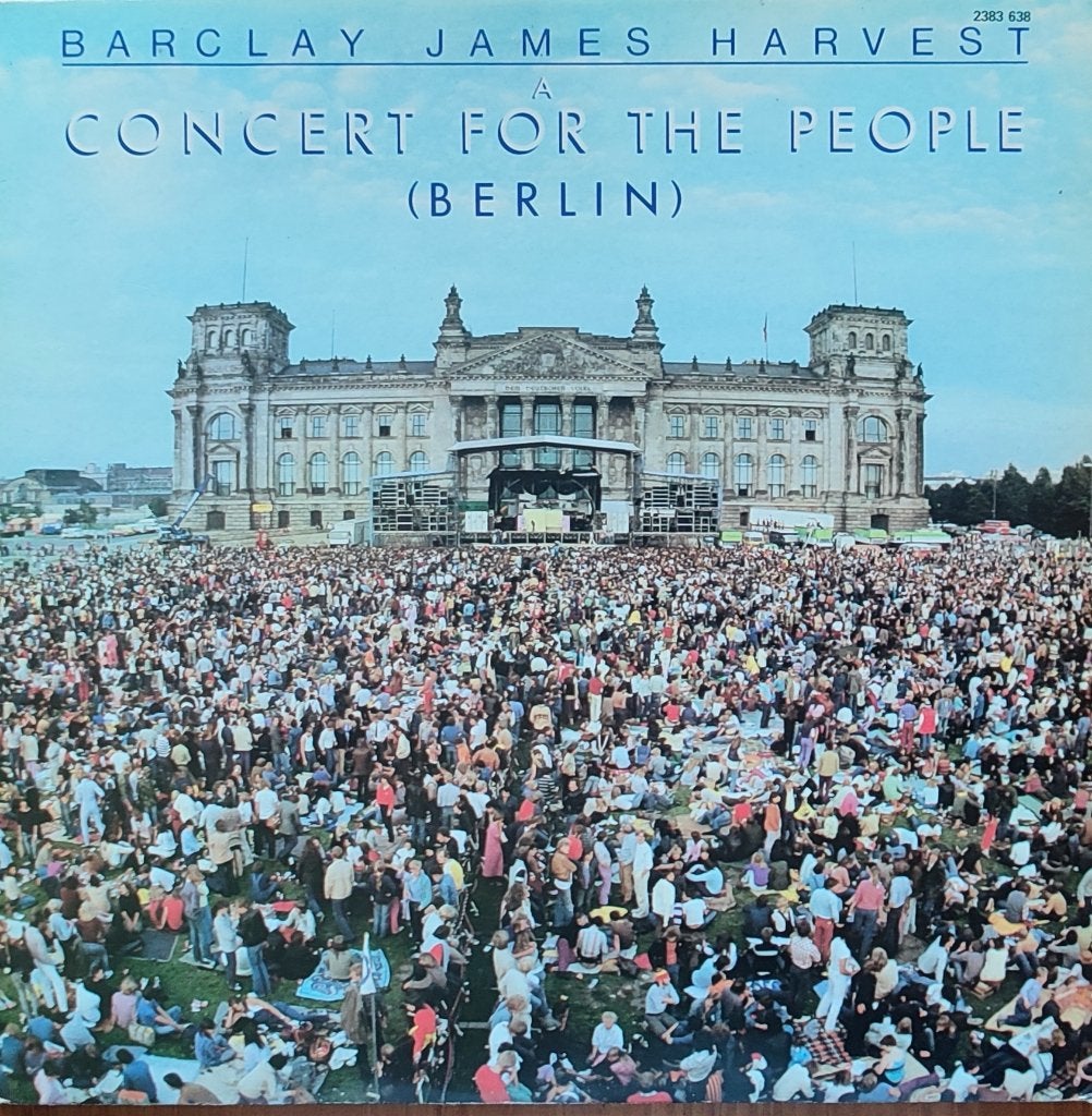 BARCLAY JAMES HARVEST - CONCERT FOR THE PEOPLE - VINYL, Ophalen of Verzenden, 1980 - 1989, Gebruikt, 12 inch