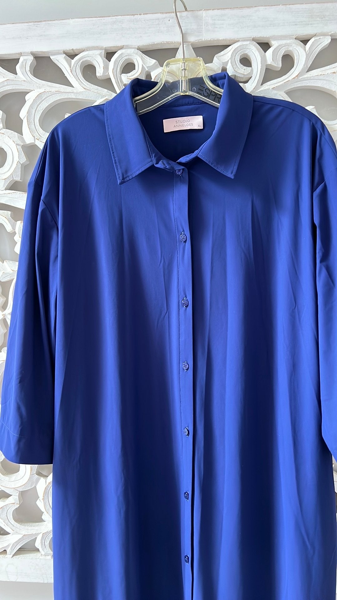 Studio Anneloes blousejurk in koningsblauw, maat XL, Ophalen of Verzenden, Zo goed als nieuw, Maat 46/48 (XL) of groter, Blauw