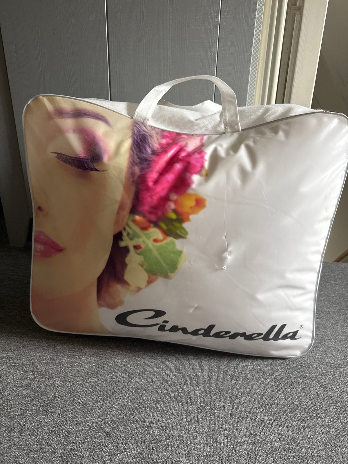 Cinderella Dekbed - lits jumeaux XL - 260x220 cm, Ophalen, Lits-jumeaux, Wit, Nieuw