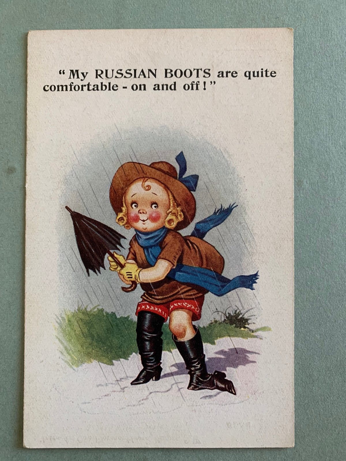 My Russian Boots, Ophalen of Verzenden, Voor 1920, Ongelopen, Kinderen