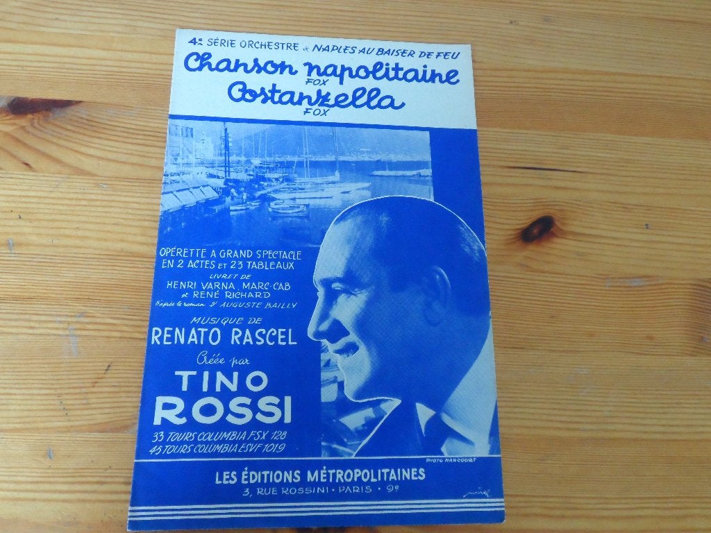 Sans toi - serenade pour un ange - chanson napolitaine, Gebruikt, Klassiek, Ophalen of Verzenden, Artiest of Componist