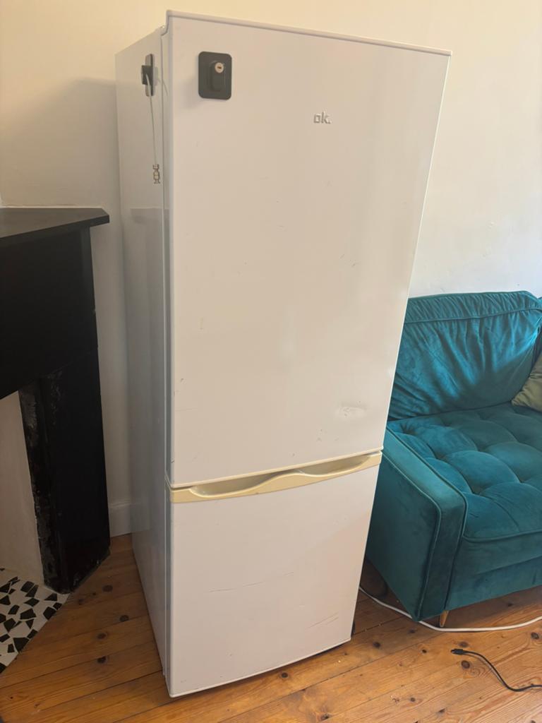 Ruime mooie koelkast en vriezer, Ophalen, Gebruikt, 200 liter of meer, Met aparte vriezer