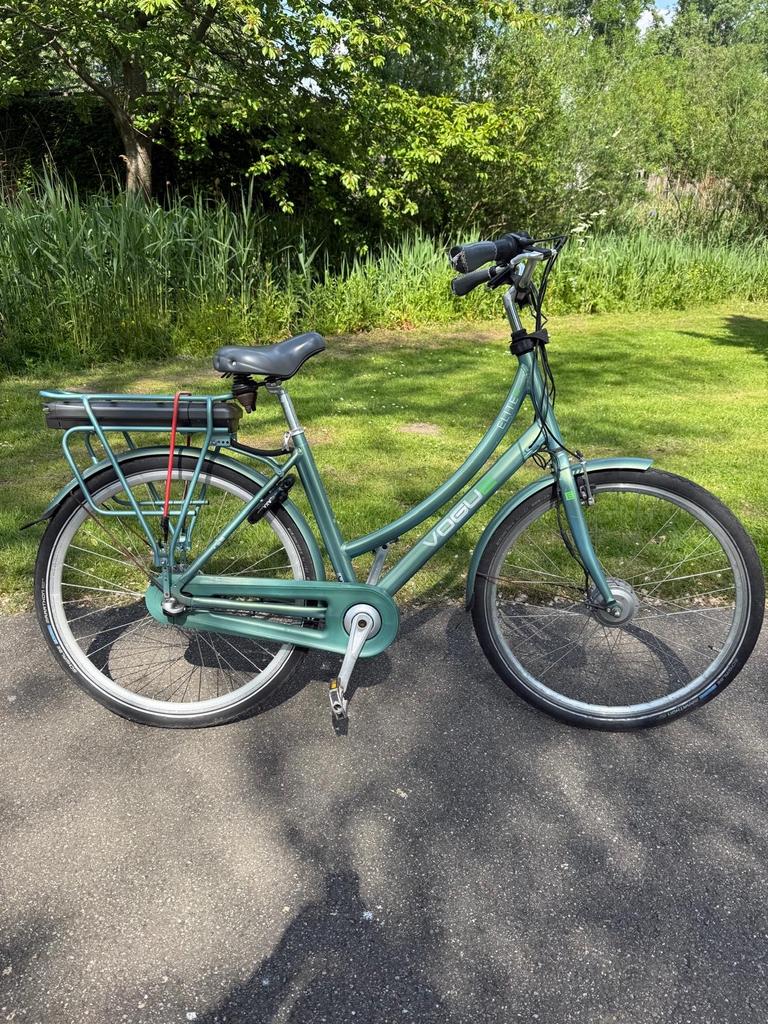 Vogue Elite Elektrische Transportfiets -, Fietsen en Brommers, Elektrische fietsen, Ophalen of Verzenden, Gebruikt, 50 km per accu of meer