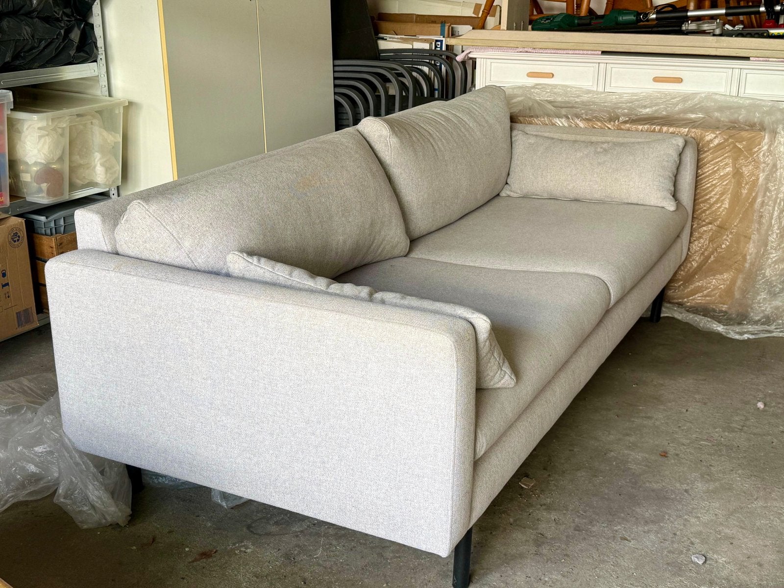 Royale 2-3 zits bank, Huis en Inrichting, Banken | Sofa's en Chaises Longues, Ophalen, Gebruikt, Driepersoons, 75 tot 100 cm