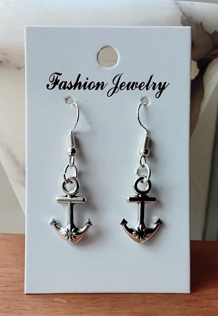 Oorbellen anker, zeilen, zee, boot, schip, matroos, schipper, Overige materialen, Hangers, Nieuw, Ophalen of Verzenden